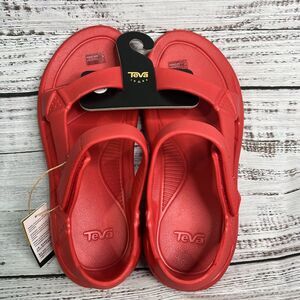 Teva Hurricane Drift Sandals Women’s 11 Firey Red Eva Water Sandals NEW